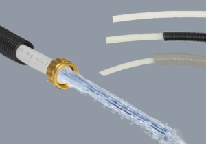 Système de distribution d’eau sanitaire. Pourquoi choisir les tubes en PE-X gainés